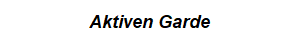 Aktiven Garde
